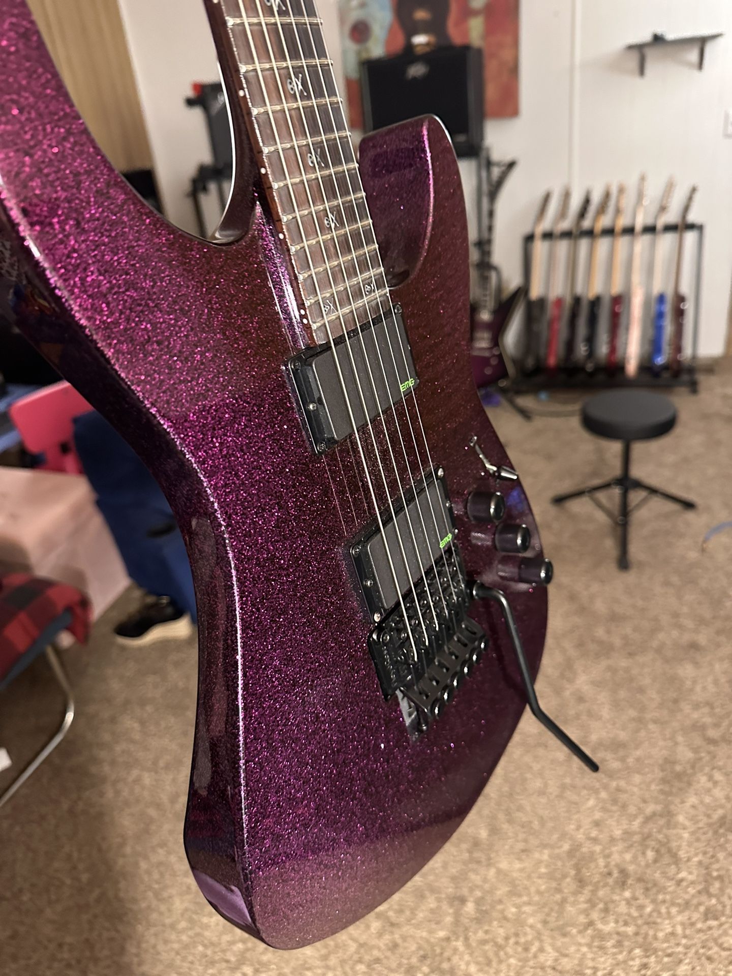 Esp Ltd KH-602 Purple Sparkle