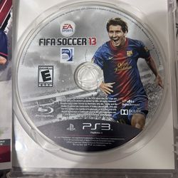 FIFA soccer game 13 play station 3 PS3