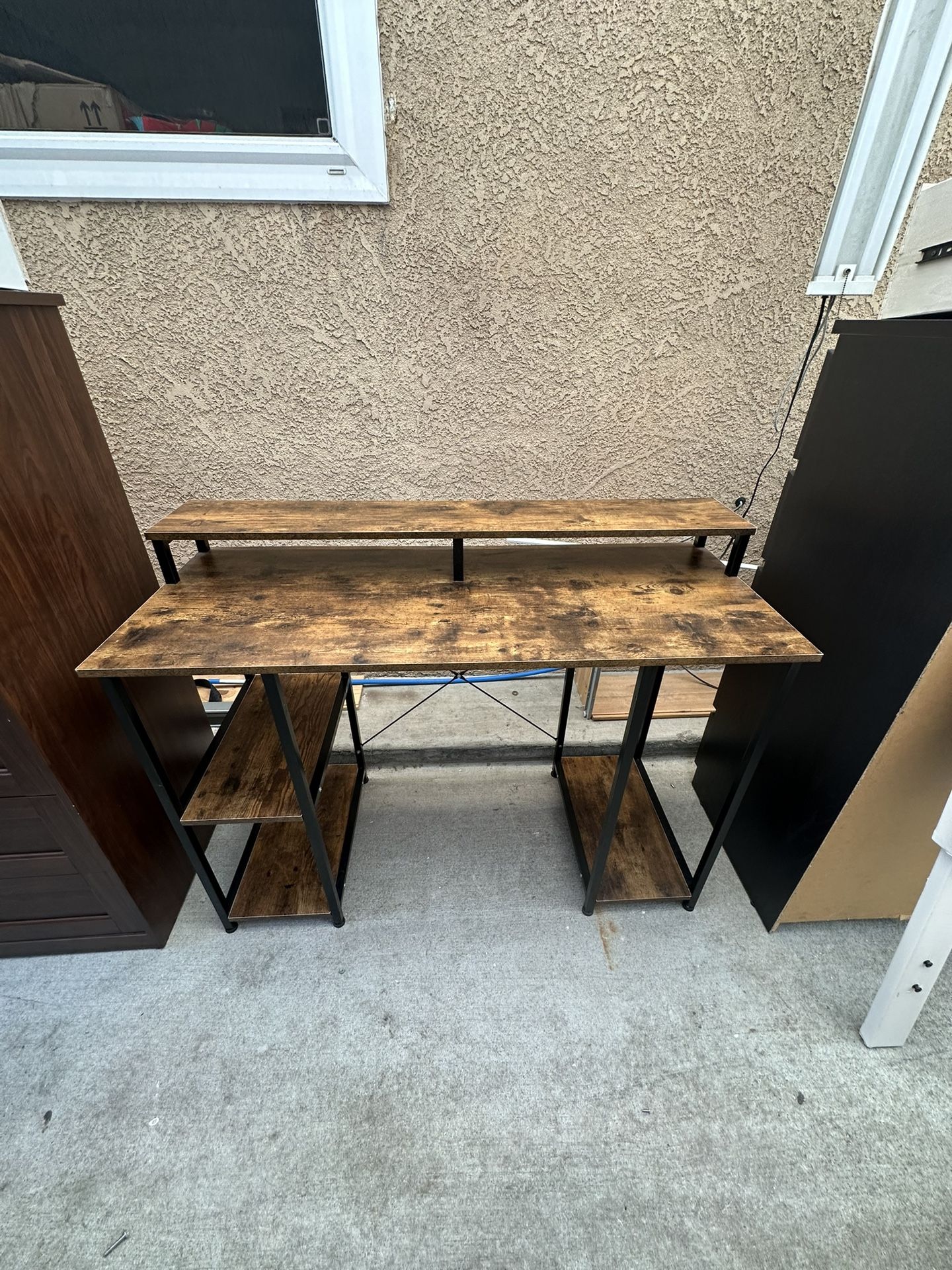 Brown Desk