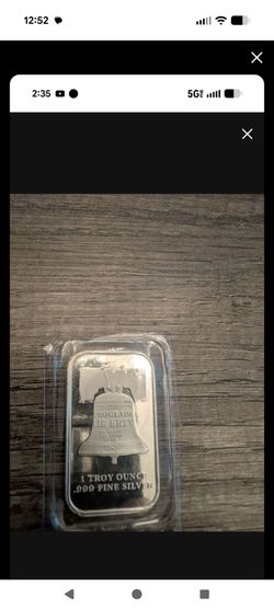1 ounce silver bar
