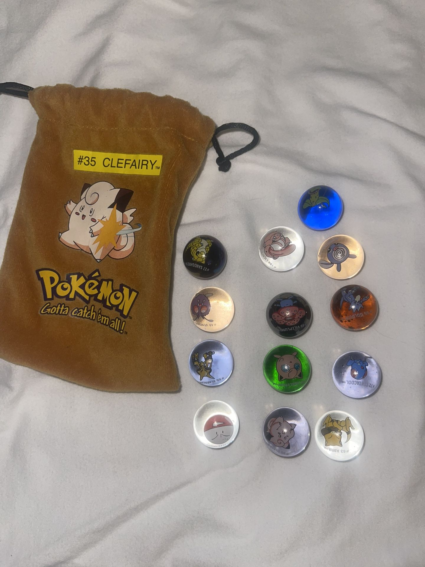 Pokemon marbles