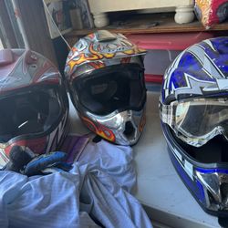 Various Helmets