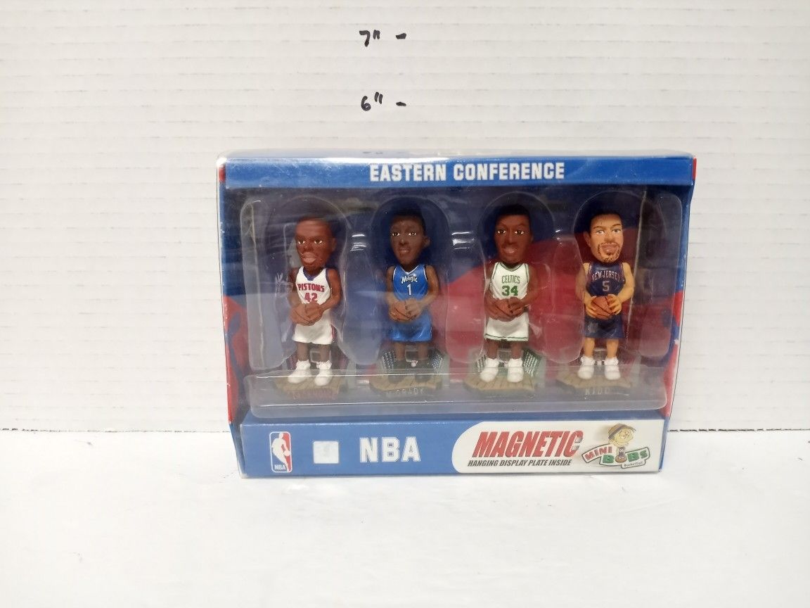 Forever collectibles NBA Eastern Conference Mini Bobs Bobblehead Set