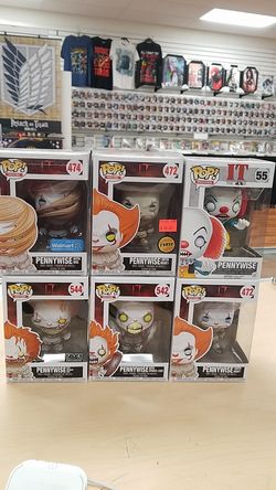 Pennywise exclusive funko pop or rare pennywise