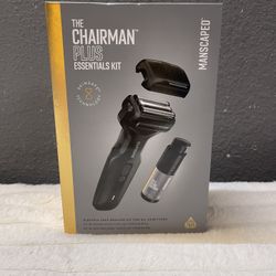 Manscaped The Chairman Plus Essentials Kit, Electric Foil Face Shaver