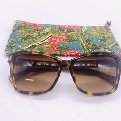 COACH HC8107F Sunglasses Brown Plastic Women