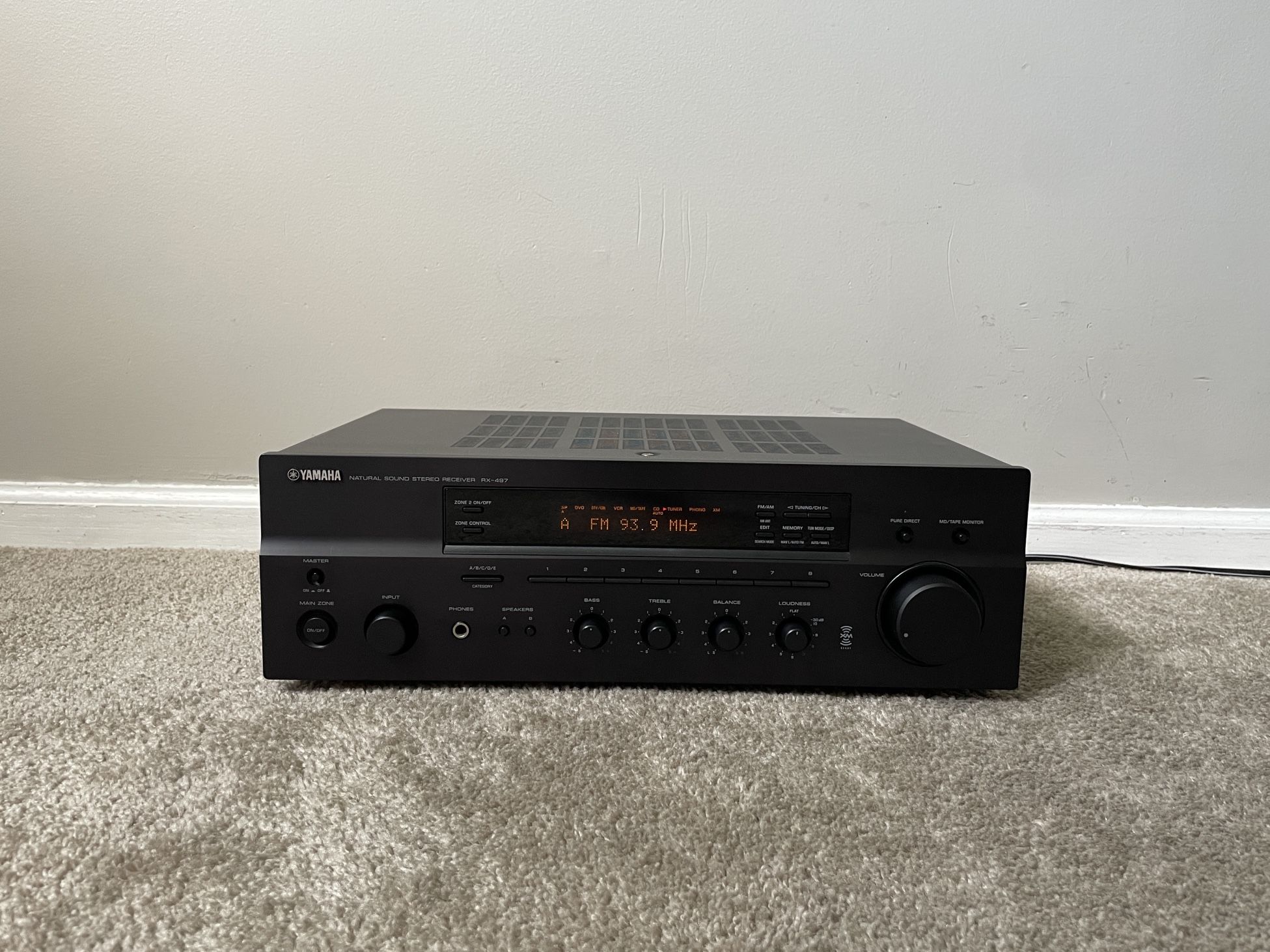 Yamaha RX-497 Home Stereo Audio Receiver