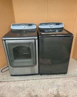 Samsung washer and gas dryer