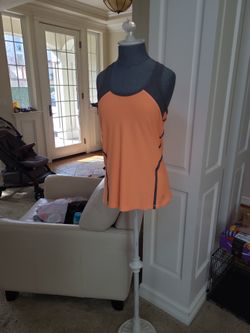 Orange Exercise Tank