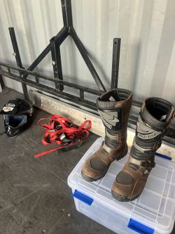 Ramp, Boots And Helmet