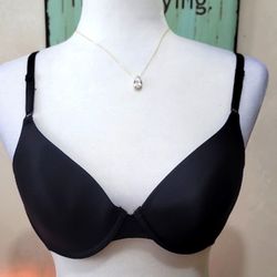 Maidenform Sleek Black Bra 38B