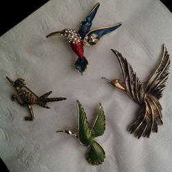 Bird Brooches