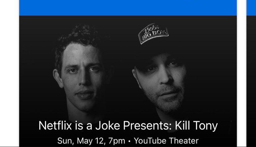 Netflix Is A Joke Fest: Kill Tony Concert Tickets 