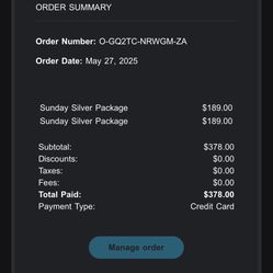 2 Rise Festival Sunday Tickets