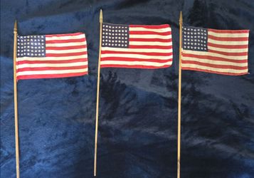 Authentic 48 star flags