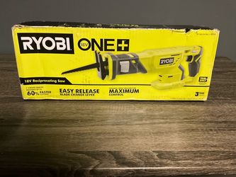 RYOBI ONE + 18V Cordless Reciprocating Saw