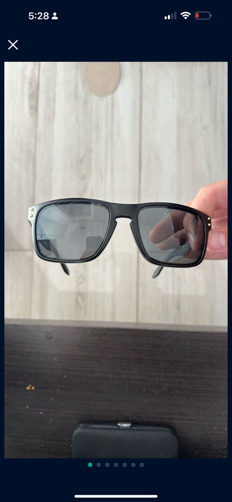 Oakley Mens Holbrook Polarized Sunglasses