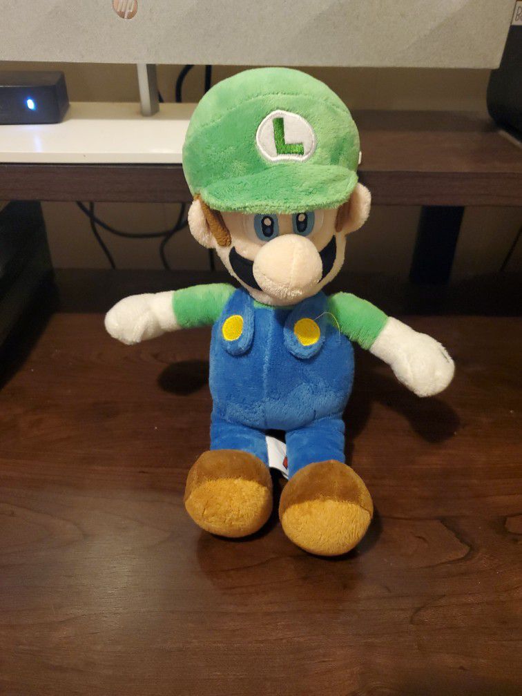 Luigi Super Mario World Plush 