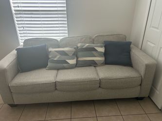 Sofa and ottoman