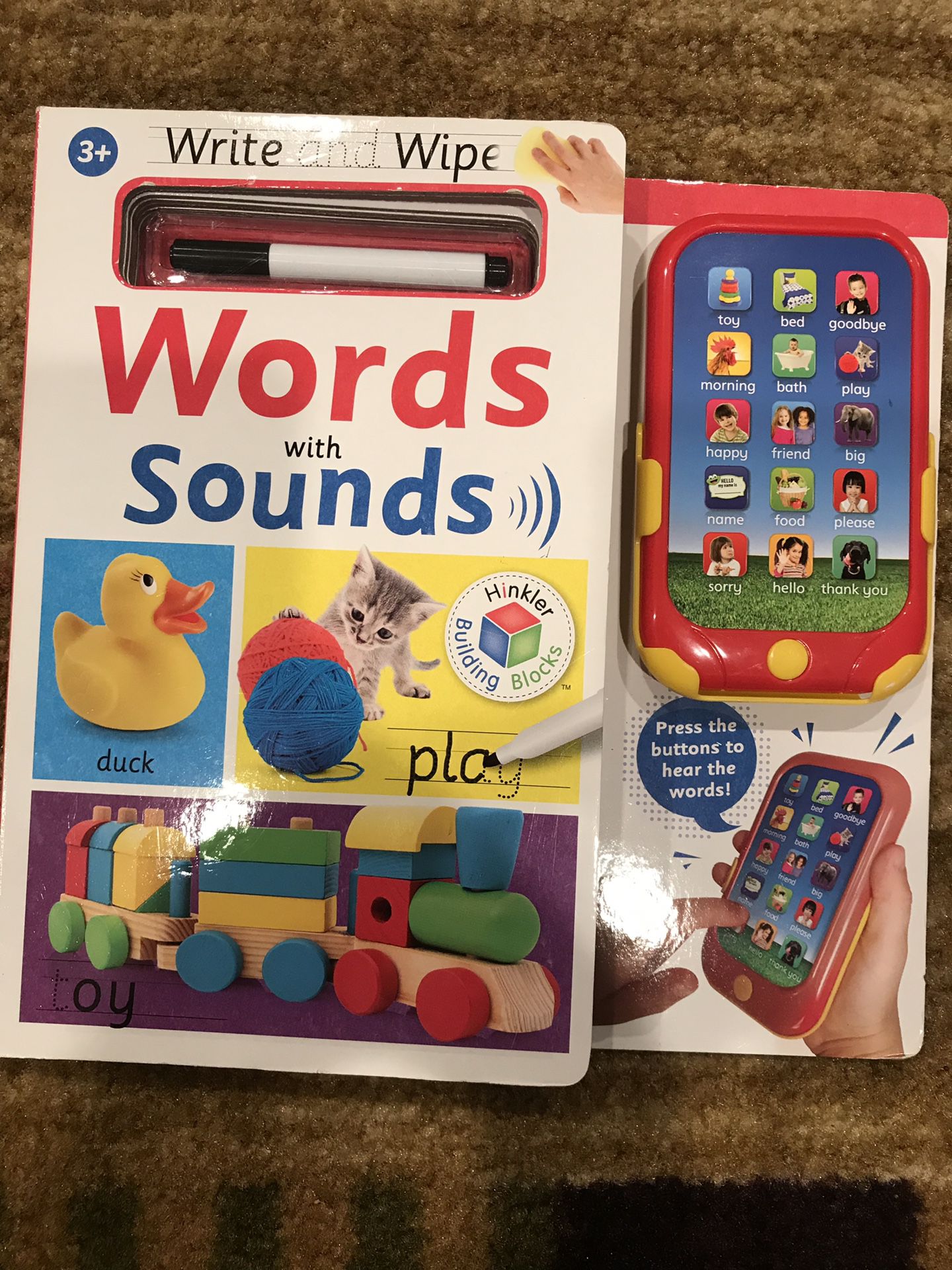 Wipe and clean with sounds books/ cash only