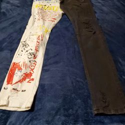 Painted Jeans