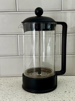 Glass French Press 4-cup Cafetière