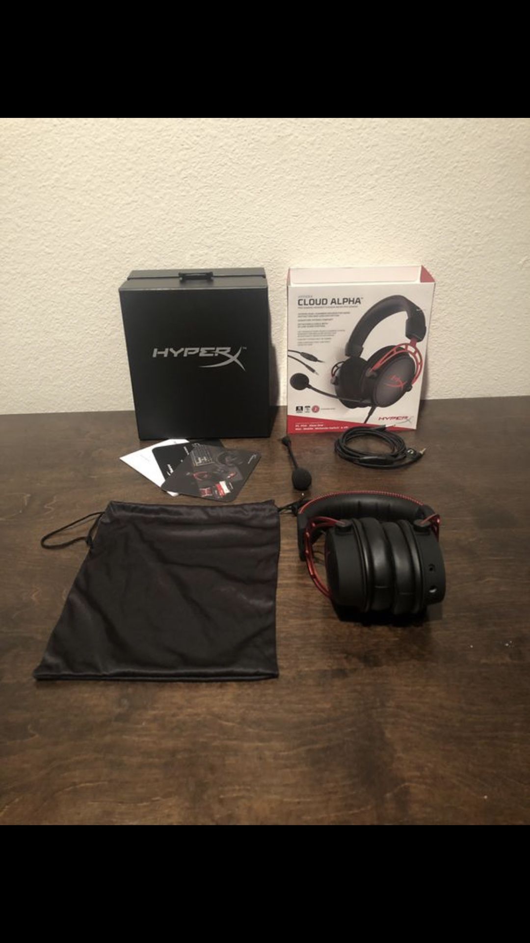 HyperX Cloud Alpha headset