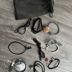 Hair Accessories- Hair Ties With One Hair Clip