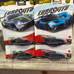 Hot Wheels Bugatti Bolide & Aston Martin Vantage 