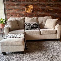 Sofa and ottoman