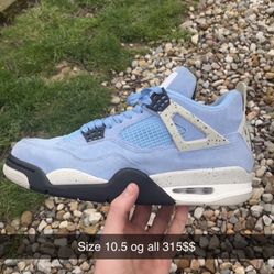 Jordan 4 Unc 