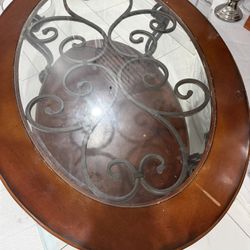 48” Oval Coffee Table 