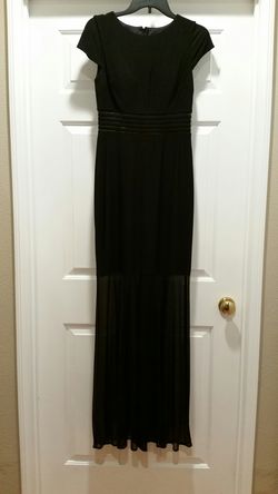 Beautiful Woman's Long Black Dress Size 4