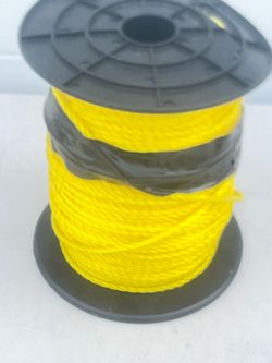 Polypropylene Line - Yellow - Spool used but lots left location below  31705 CR 54,  Wesley Chapel,  FL 33543 Storage Mart
