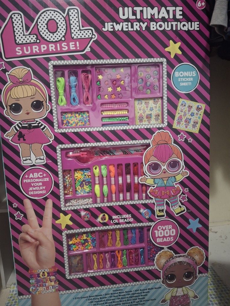 LOL Suprise Build Your Own Braclet Kit 💖