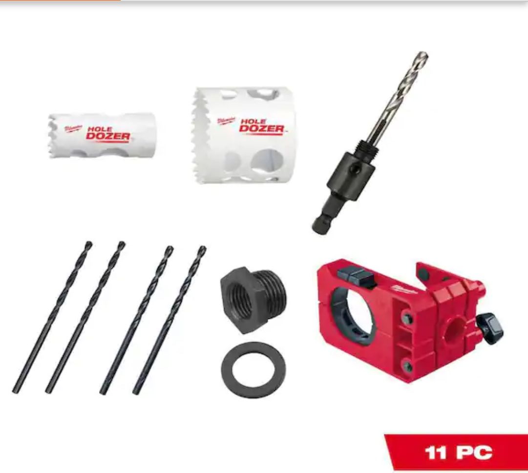 Milwaukee Door Lock Installation Bi-Metal Hole Saw Set