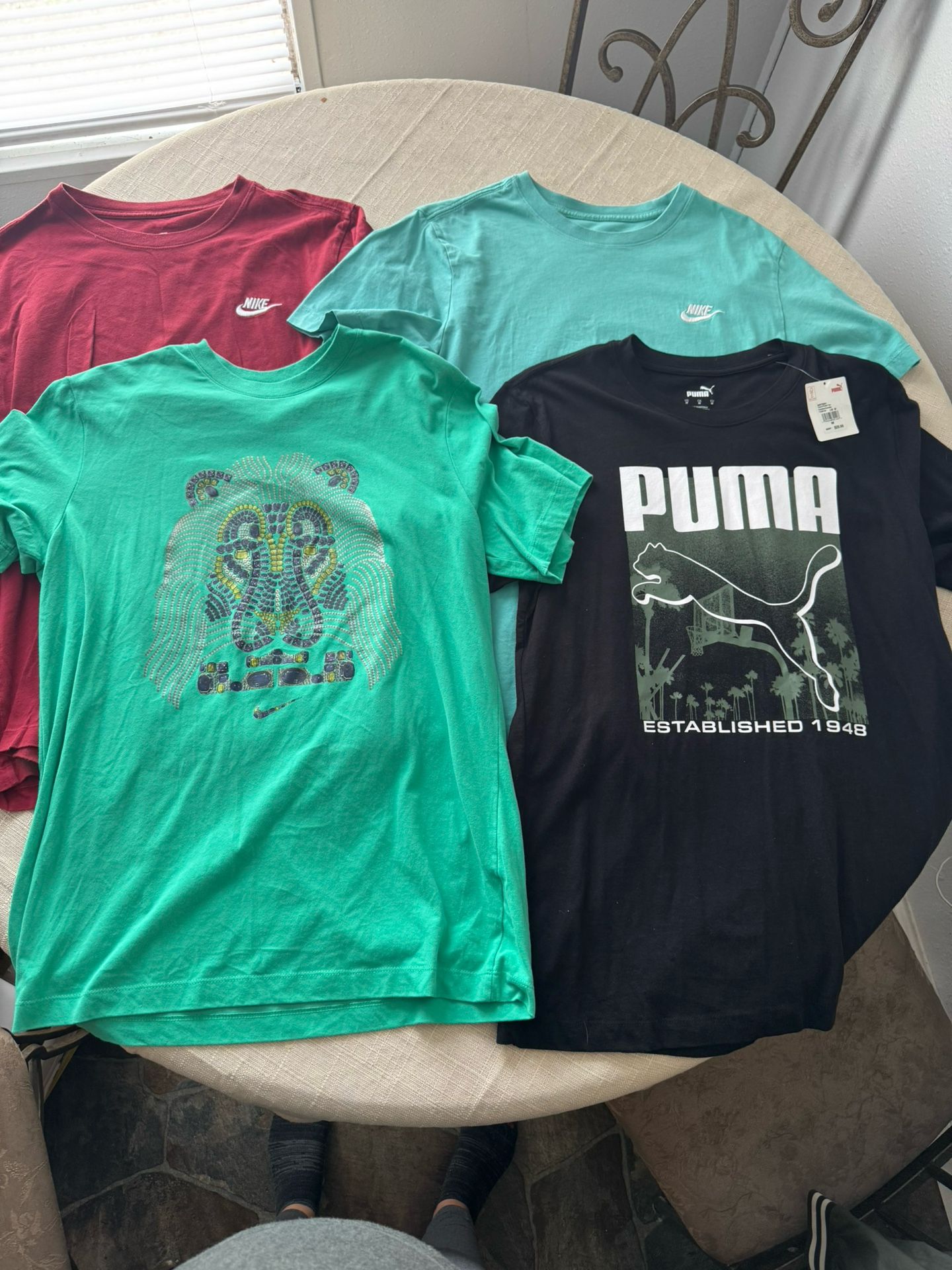 Men’s Nike And Puma Tshirts