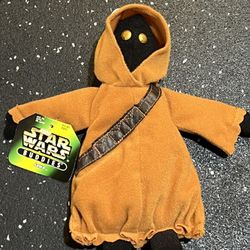 1997 KENNER STAR WARS BUDDIES JAWA 8” BEANBAG PLUSH Tag Attached