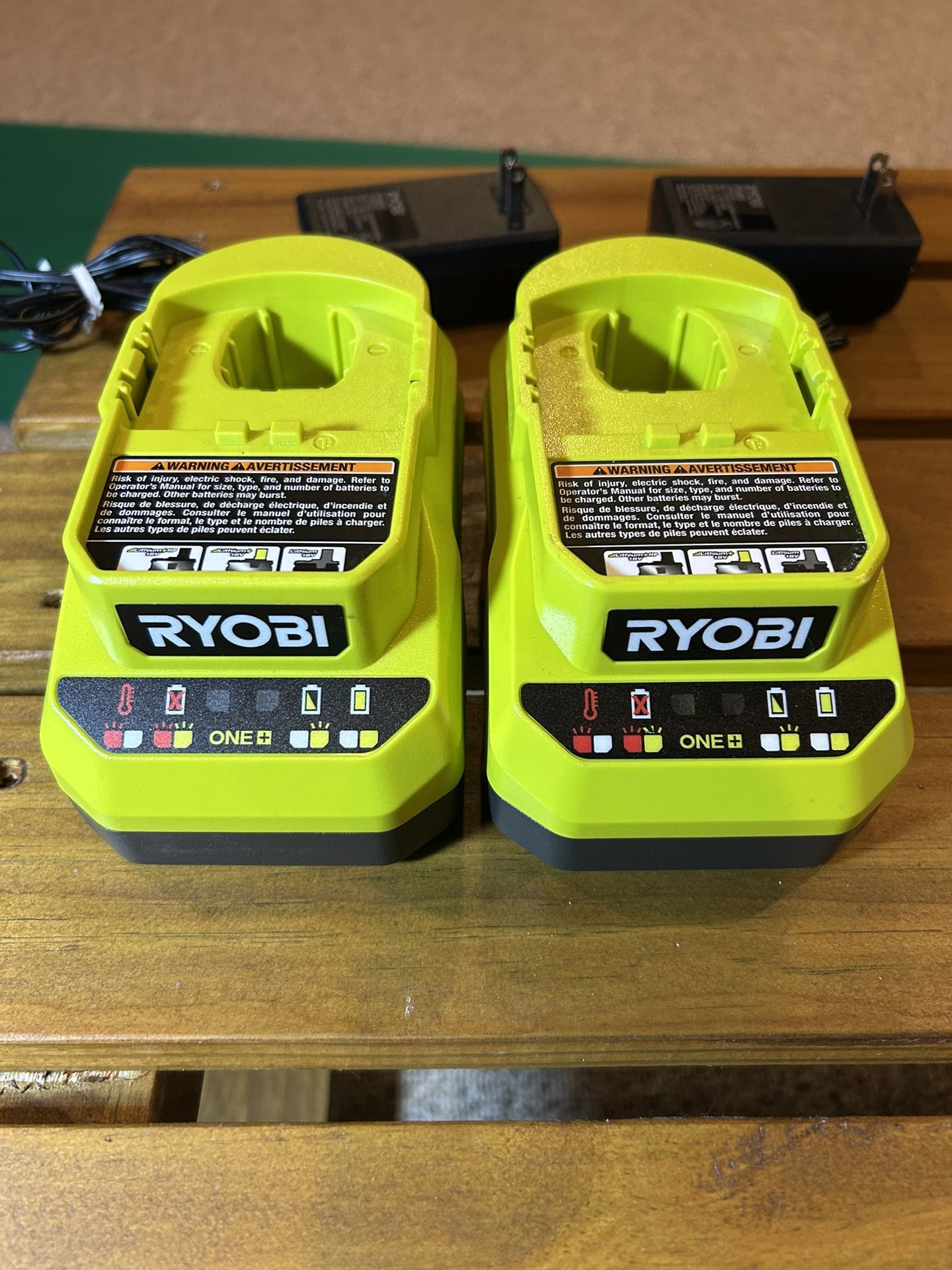 Ryobi 18v Chargers