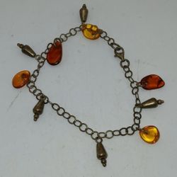 Vintage Amber Colored bracelet
