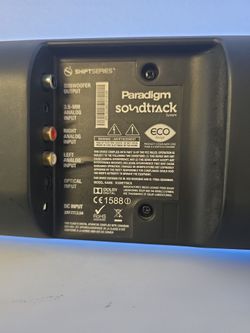 Paradigm soundtrack soundbar