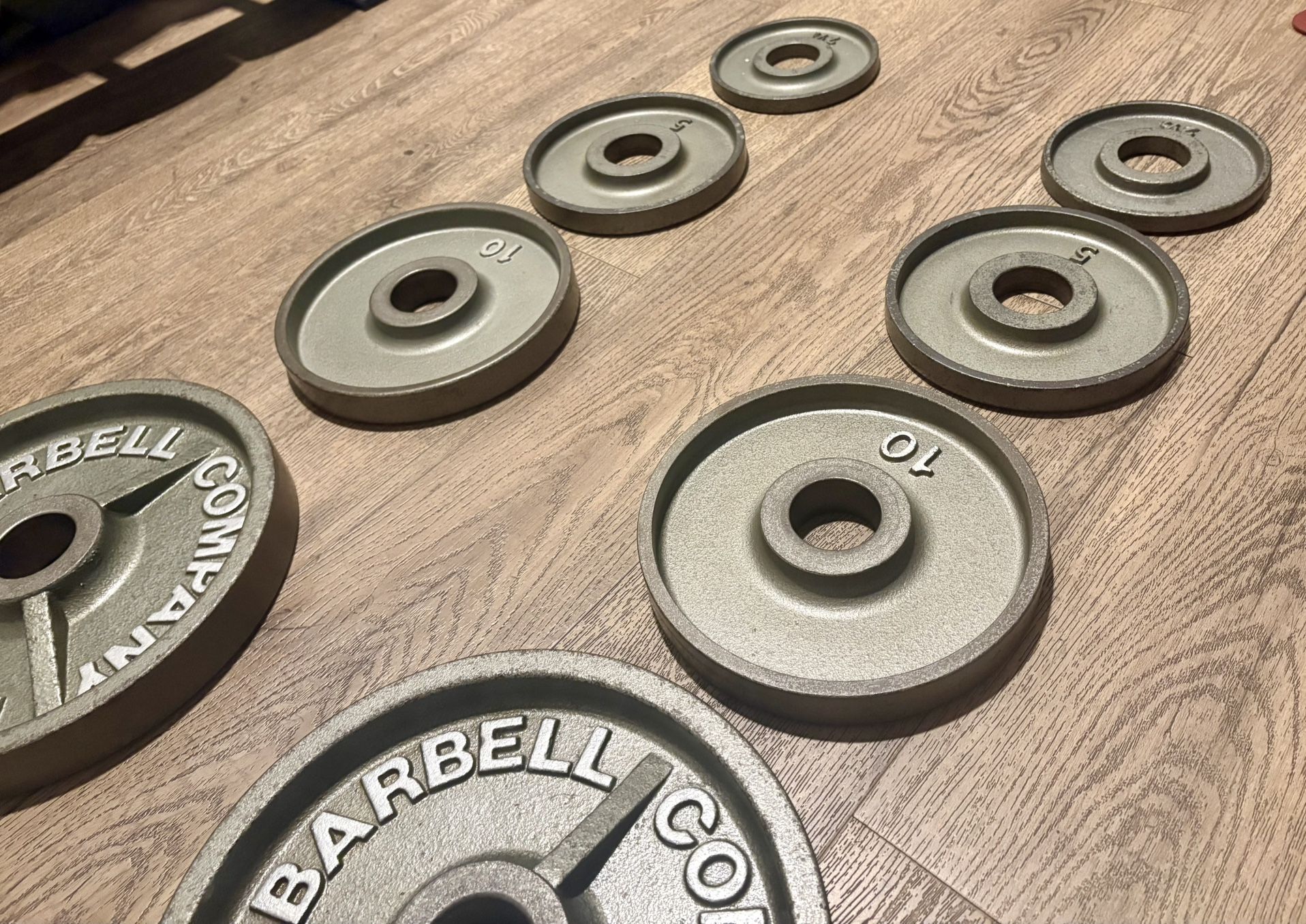 MY BEST IVANKO’S. Full Set Of Olympic Vintage Weight Plates M Series (245 lbs)
