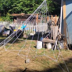 Halloween Decorating (Spiderwebs Only)