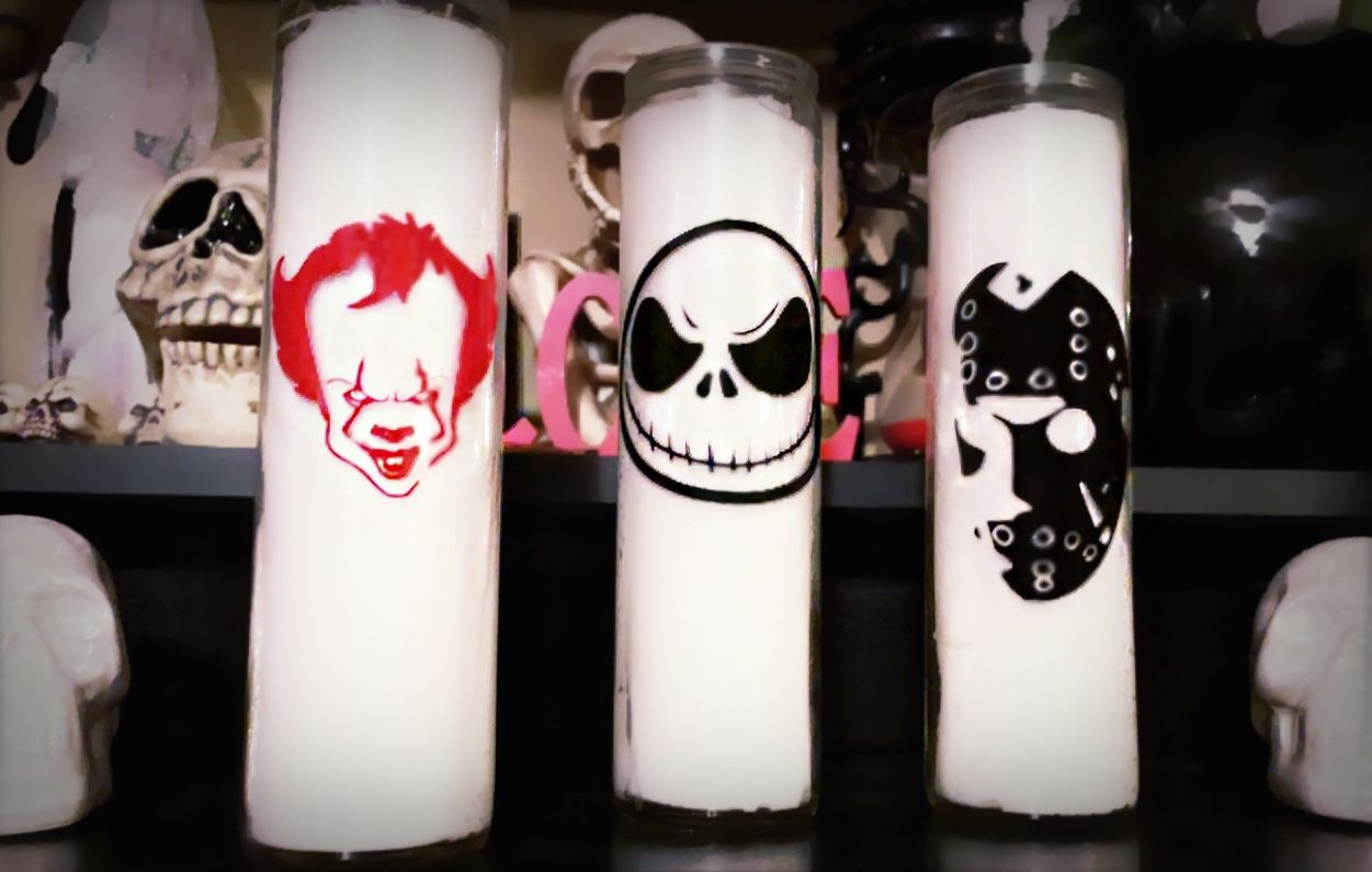 Horror Pilar Candles- ONLY $6