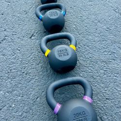 NEW Kettlebells Weight Set Kettle Bell Home Gym Crossfit Olympic Weights 