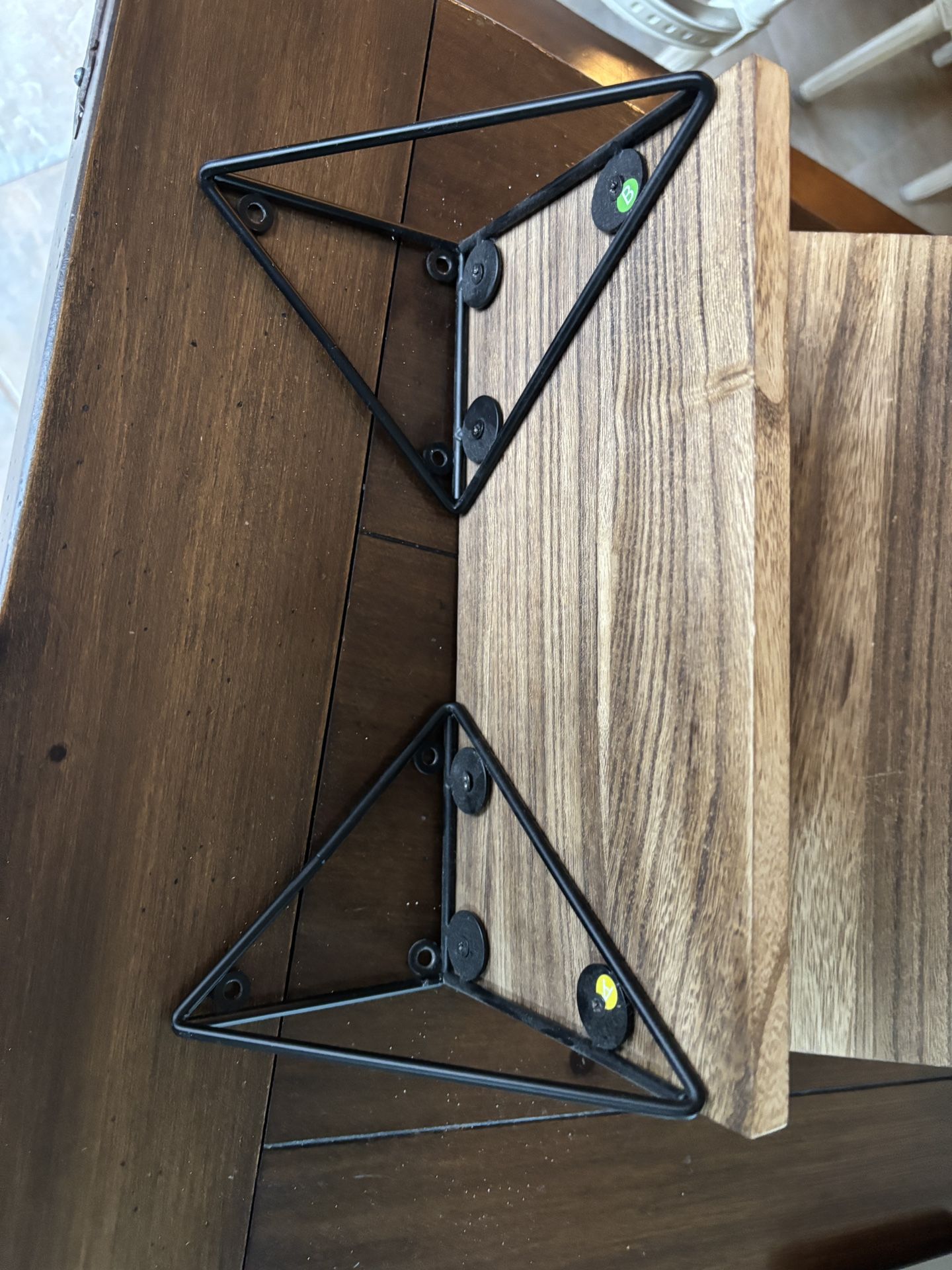 3 Matching Wood Shelves
