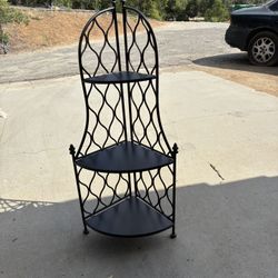 Corner Shelf  Vintage 3 Tier Foldable