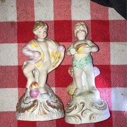 Vintage UCAGCO Fine Porcelain China Figurines