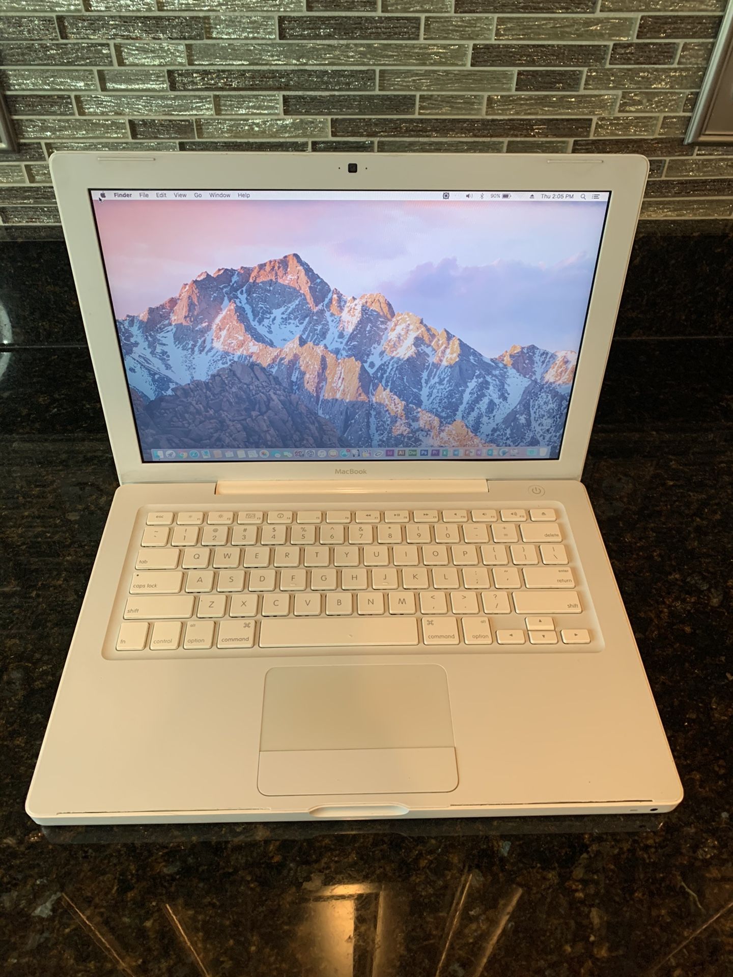 13” Apple MacBook Laptop Runs El Capitan with Webcam, Microsoft Office, and Lots of Software