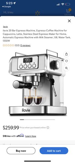 $260 retail price coffee machine 